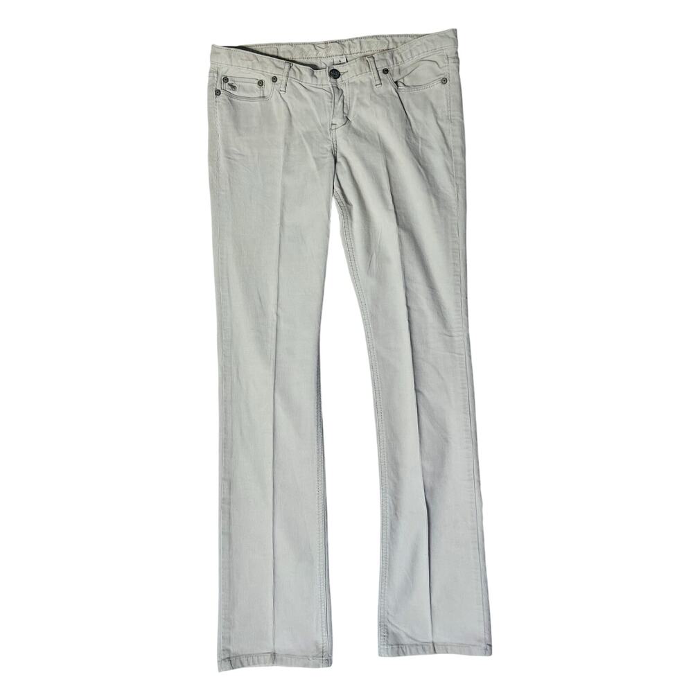 Vintage Abercrombie & Fitch Cream Corduroy Pants - Size 4